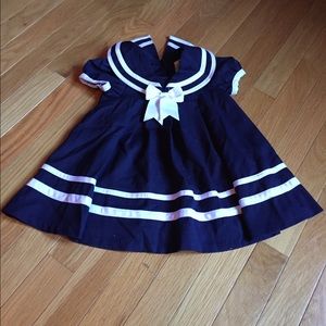 Baby Girl 12m Sailor Dress